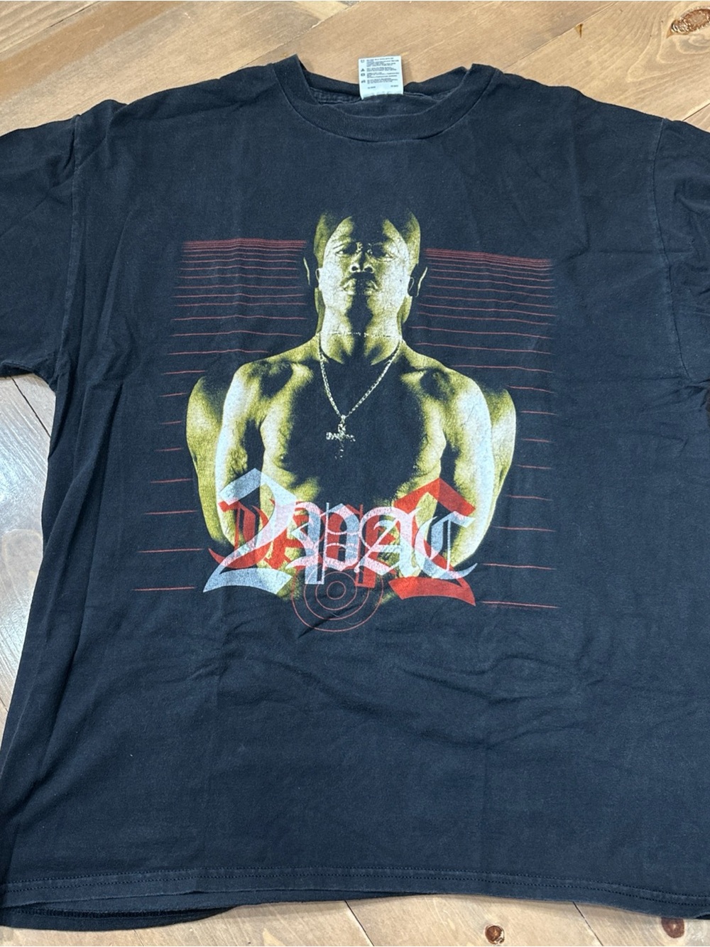 Vintage 2Pac Life Goes On 1998 T-Shirt Black XL Rap Rare Tee